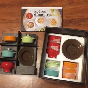 16 piece FRENCH VERY SMALL TINY appetizer set.